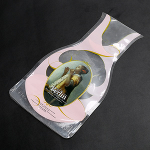 Custom Design Leak-Proof Stand Up Bouquet Water Retainer <b>Bag</b> Flower Vase Shape Pouch Plants Hydroponic Plastic <b>Bags</b> - Product Image 4