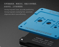 Plate-forme de reballage de puces de carte d'échange IMaster SM-01 JTX pour 8 à 15 Pro Max avec Kits de pochoir outils de réparation de téléphone