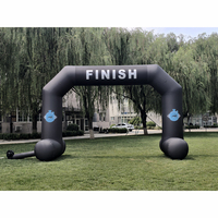 Arche gonflable personnalisée pour événements sportifs en plein air, ligne de départ/arrivée, pour courses sportives et publicité gonflable