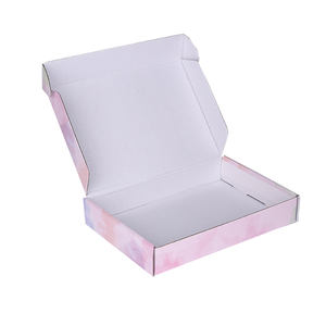 صندوق شحن قابل للطي مصنوع من الكرتون المموج المنقوش حسب الطلب، مصنوع من مواد معاد تدويرها، طباعة ملونة، طلاء مطفي، طلاء بالأشعة فوق البنفسجية - Product Image 4