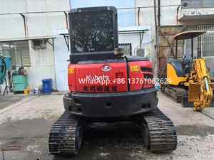 Fabriqué au Japon, mini-machine hydraulique Kubota Kx163 d'occasion, pelle sur chenilles de 6 tonnes, excavatrice Kubota d'occasion - Product Image 4