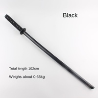 Bâton en bois artisanat samouraï bâton Cosplay couteau de pratique en bois Juhedo Kendo gravé accessoires spéciaux écologiques