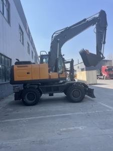 SPEDIZIONE GRATUITA Escavatore Idraulico su Ruote da 18 Tonnellate con Motore Cummins, Alta Efficienza, Certificazione EPA, Grande Scavatrice per Movimento Terra - Product Image 3