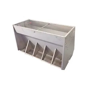 Alimentador automático de alta calidad para caja de destete de cerdos, alimentador automático de doble cara para granja, alimentador de cerdos de engorde de acero inoxidable