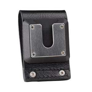 Motorola กระเป๋าหนัง PMLN5866A แท้แบบมีสายคาดเอว, ซองหนังแท้สำหรับ DP2400E ทอล์คกี้ DEP550E DP2600E - Product Image 4