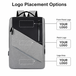 Nova Mochila de Designer para Escritório e Notebook, Mochila para Notebook de Nylon Preto com Logotipo Personalizado, Antifurto, Bolsas Escolares Personalizadas para Notebook - Product Image 5