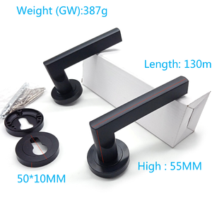 Alman PVC çelik malzemeler kapı kolları ucuz fiyat kolu kapı kolu asya pazarı için - Product Image 2