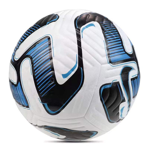 Ballon de football tendance en cuir de haute qualité, taille 5, thermocollé, ballon de match - Product Image 1