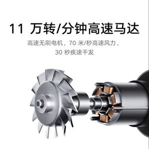 Secador de Pelo Xiaojia de Alta Velocidad Pro 220V con Motor DC Silencioso y Temperatura Constante para Uso Doméstico - Product Image 4