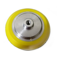 Pad Pengamplas dan Pemoles Listrik 180mm M14 Berbahan Aluminium Alloy dengan Perekat Hook and Loop dan Material PU, Tahan Lama untuk Bodi Mobil OEM
