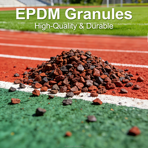 Gránulos de caucho EPDM profesionales para pistas de atletismo, parques infantiles, pisos deportivos para exteriores, gránulos de seguridad de alta elasticidad - Product Image 4