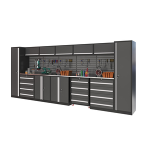 RW Modern Design Modular Workbench Toolbox Customizable Metal Garage <b>Storage</b> <b>Cabinet</b> for Workshop Use - Product Image 1