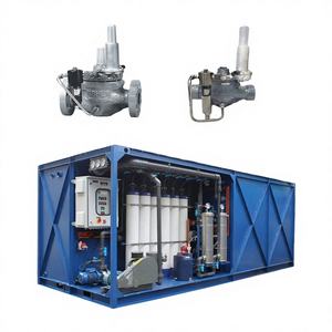 Vanne à boisseau sphérique pilotée Fisher EZR avec régulateur de pression de gaz, corps en aluminium/acier inoxydable pour la dessupérieurchauffage - Product Image 1