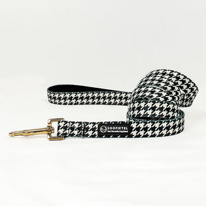 Tali Kekang Anjing Cetak Hitam Putih dan Tas Kotoran Tali Hewan Peliharaan - Product Image 5