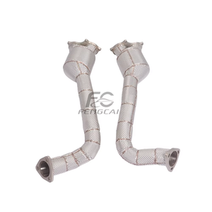 Tubo de Escape de Acero Inoxidable SS304 con Protector Térmico para Porsche 718 GT4 <span class=keywords><strong>GTS</strong></span> 2023-2025 <span class=keywords><strong>4</strong></span>.0L, Turbo de Alto Flujo para Mejora de Potencia - Product Image 2