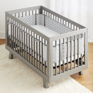 Protector de Cuna Transpirable de Malla de 3 mm para Cunas de 3 o 4 Lados, Protector de Cama para Bebé Seguro - Product Image 2