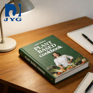 Fabricant chinois <span class=keywords><strong>de</strong></span> livres <span class=keywords><strong>de</strong></span> cuisine et <span class=keywords><strong>de</strong></span> <span class=keywords><strong>recettes</strong></span> personnalisés, reliure parfaite en tissu <span class=keywords><strong>de</strong></span> lin et papier, impression offset écologique - Product Image 1