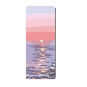 Tapis de <span class=keywords><strong>yoga</strong></span> en caoutchouc naturel double face antidérapant et absorbant la transpiration, avec impression haute définition sur coque de noix de coco et caoutchouc PU - Product Image 4