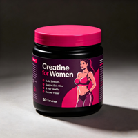 Complément de créatine pour femmes de qualité supérieure OEM personnalisé, renforce les muscles, nourrit la peau et les cheveux, accélère la récupération après l'entraînement