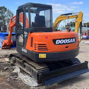 Doosan รถขุดดิน DH55มือสองสภาพดีเครื่องจักรแบบเกาหลีดั้งเดิม DH60ขุดตีนตะขาบ - Product Image 1