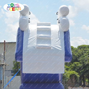 공장 맞춤형 야외 물 슬라이드 풍선 수영장 워터 슬라이드 요트 슬라이드 - Product Image 6