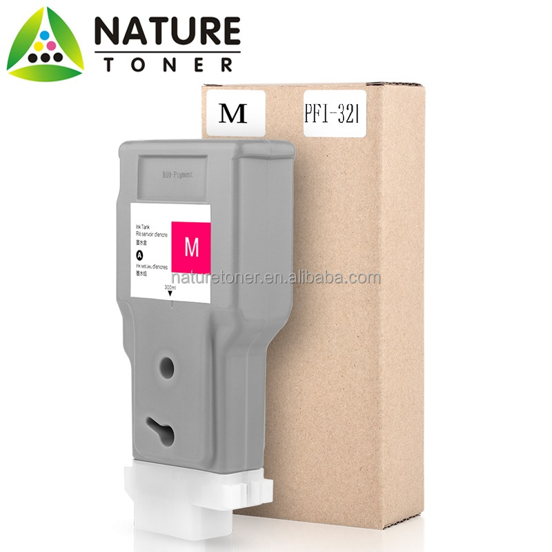 Canonインク５本　PFI-320 MBK、BK、C、Y、PFI-321 M Compatible Canon Ink Cartridges - High Quality & Durability
