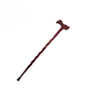 Bastón de Madera Maciza de <span class=keywords><strong>Caoba</strong></span> para Personas Mayores, Venta Directa de Fábrica - Product Image 3