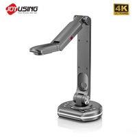 Visualiseur de documents 4K Ultra HD avec boutons tactiles pour une utilisation facile, connexion USB Plug and Play, présentateur de documents portable
