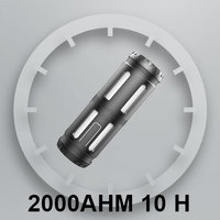 P Haut-parleur portable étanche à dents bleues avec lampe de poche, lampe de bureau, haut-parleur de vélo, lumière LED camping