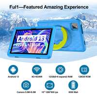 Tablet Android VASOUN OEM P30H-L10 10.1 Inci 1280*800 IPS Android 13 Octa Core 12G+128GB dengan Layar 10.1 Inci