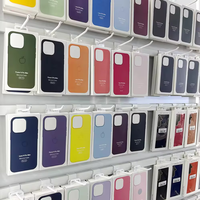 Coque de téléphone en silicone liquide JOYPORODO S040 pour iPhone 16 Pro Max Plus avec protection magnétique antichoc