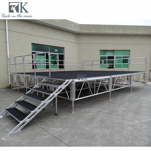 Indoor Heavy Duty Outdoor Adjustable 2m Mobile Aluminum <b>Stage</b> for Music Festival Show - Product Image 6