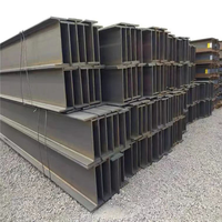 Poutres en H en acier au carbone laminé à chaud de 12 m, grade Q345/Q235, avec services de découpe, soudage et pliage pour la construction industrielle