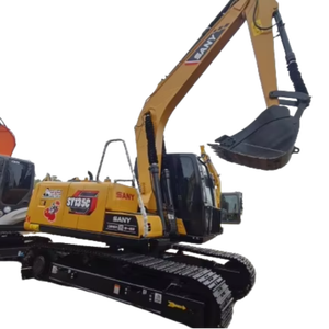 Excavadora Sany de 13 toneladas, modelo 2018, alta eficiencia energética, engranaje de movilidad, caja de cambios, componentes de núcleo de rodamiento, precio bajo para certificado - Product Image 1