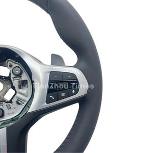 Volante de Cuero Alcantara Serie 2 3 4 5 6 7 Compatible con BMW G42 G20 G28 G22 G23 G26 G30 G31 G38 G32 G11 G12 G70 - Product Image 5