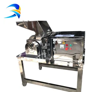 Cacao Leaf Grinder or Crusher Cocoa Bean Crushing Cocoa Coarse Grinding Machine