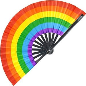 Abanico Plegable Grande de Madera Negra, Personalizado con Impresión, Decoración DIY, Recuerdo Artesanal Tradicional para Fiestas - Product Image 2