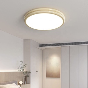 Luz de techo de montaje empotrado LED de diseño moderno, hierro fino negro, sala de estar, dormitorio, balcón, decoración de pasillo - Product Image 1