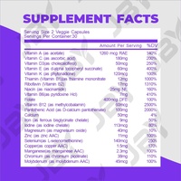 Complément multivitaminé pour hommes JBY OEM, capsules de vitamines A, C, D, E et zinc, capsules multivitaminées pour soutenir la santé immunitaire