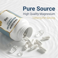 Complément de magnésium complexe, 8 formes de magnésium, 1 000 mg, complément alimentaire directement du fabricant OEM