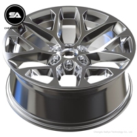Jantes en alliage d'aluminium forgé argenté poli, 6 trous, 17-24 pouces, 6x139.7/6x135, 20 mm ET, neuves, luxe, F150 SUV
