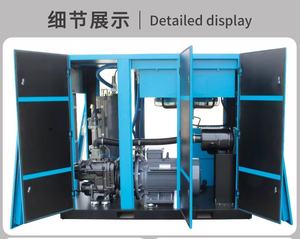 Прямая поставка с завода 10 л.с./7,5 кВт роторные портативные промышленные компрессоры 8 бар 10 бар 13 бар газовая прокрутка с подшипником Lube Tank - Product Image 2