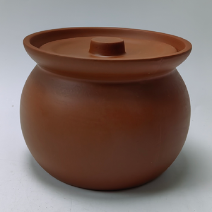Tarro de Almacenamiento de Cerámica de Terracota Roja Apto para Microondas de 550 ml con Tapa Abatible a Prueba de Polvo y Apto para <span class=keywords><strong>Lavavajillas</strong></span> para Almacenar Alimentos, Especias y Dulces - Product Image 4