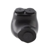 Connecteur multi-prises BAREP QMS-S4-1 homologué UL CSA, 4-14 AWG Cu/Al 600V, PVC noir, câblage double face sur panneau