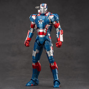 Nuovo ZT Zd Toys Iron Man Originale Autentico <span class=keywords><strong>Marvel</strong></span> Edizione 10° Anniversario - Wars Machine Patriot 1.0 1/10 <span class=keywords><strong>Action</strong></span> <span class=keywords><strong>Figure</strong></span> - Product Image 3
