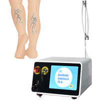 Dispositif de traitement chirurgical EVLT endovasculaire efficace 2026, laser diode 980nm/1470nm pour l'élimination des varices des jambes