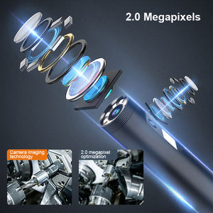 G10 Portable Industrial 5Inch Display Endoscope <span class=keywords><strong>Pipe</strong></span> 5.5mm Rigide 2MP Car Detector Pipeline Inspect Borescope Sewer Video Camera - Product Image 3