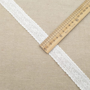 100% Cotton Lace Trim Embroidered Water Soluble <b>Fabric</b> for Sewing Accessories <b>Applique</b> Garments & Home Decorations - Product Image 3