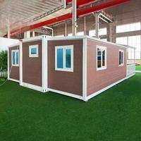 Maison préfabriquée mobile anti-sismique de 20 pieds ou 40 pieds, mini-maison pliable et extensible de 2 à 5 chambres, maison-conteneur moderne, bureau, salon