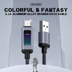 Hot bán hợp kim nhôm sạc nhanh 1m cáp dữ liệu <span class=keywords><strong>USB</strong></span> Type-C sạc nhanh cho Iphone cáp Tipo C carga rapida phụ kiện - Product Image 2